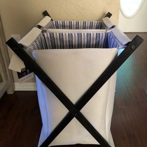 Rae Dunn laundry basket